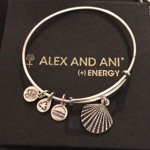 Alex and ani seashell bracelet